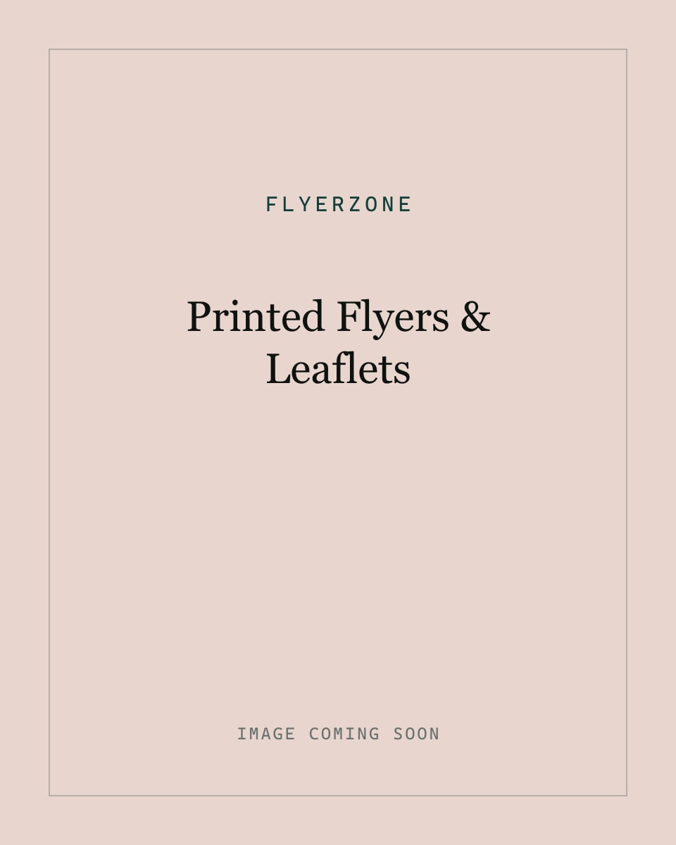 Printed Flyers and Leaflets